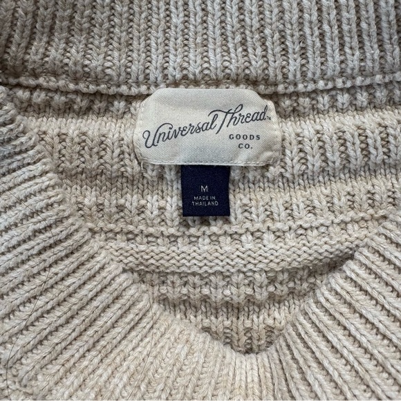 Universal Thread Textured Cream Sweater - Picture 3 of 3